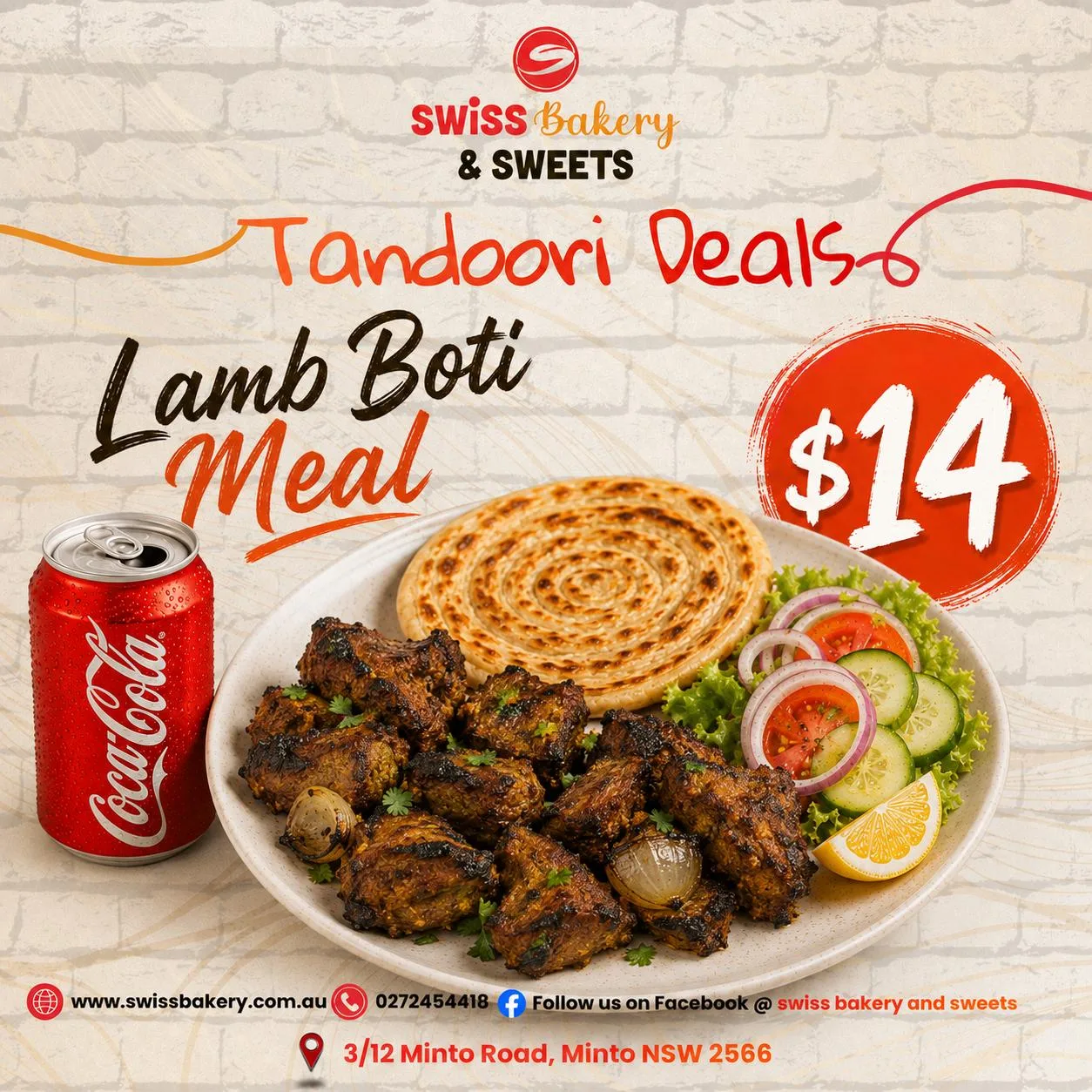 Lamb Boti Meal