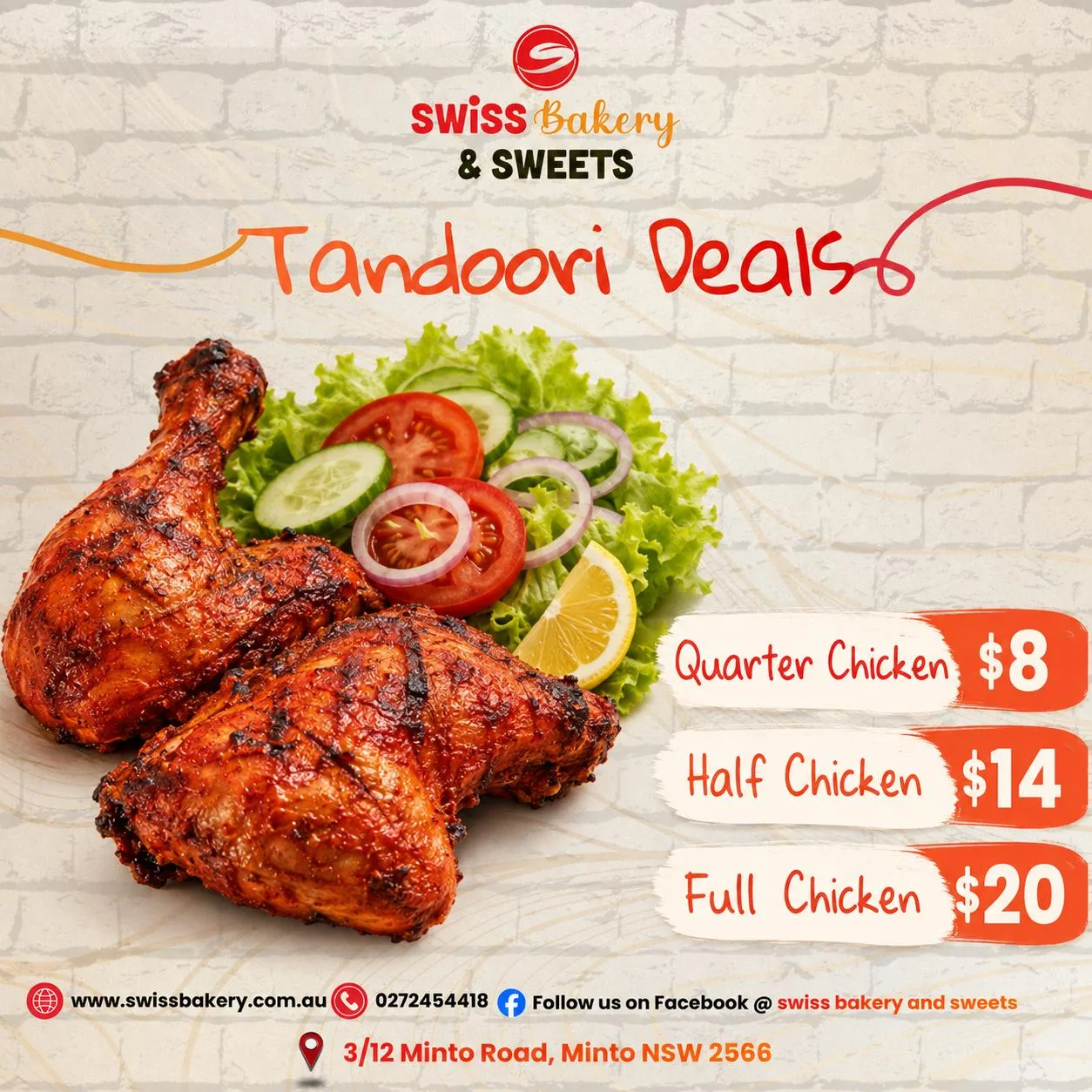 Full Tandoori Chicken